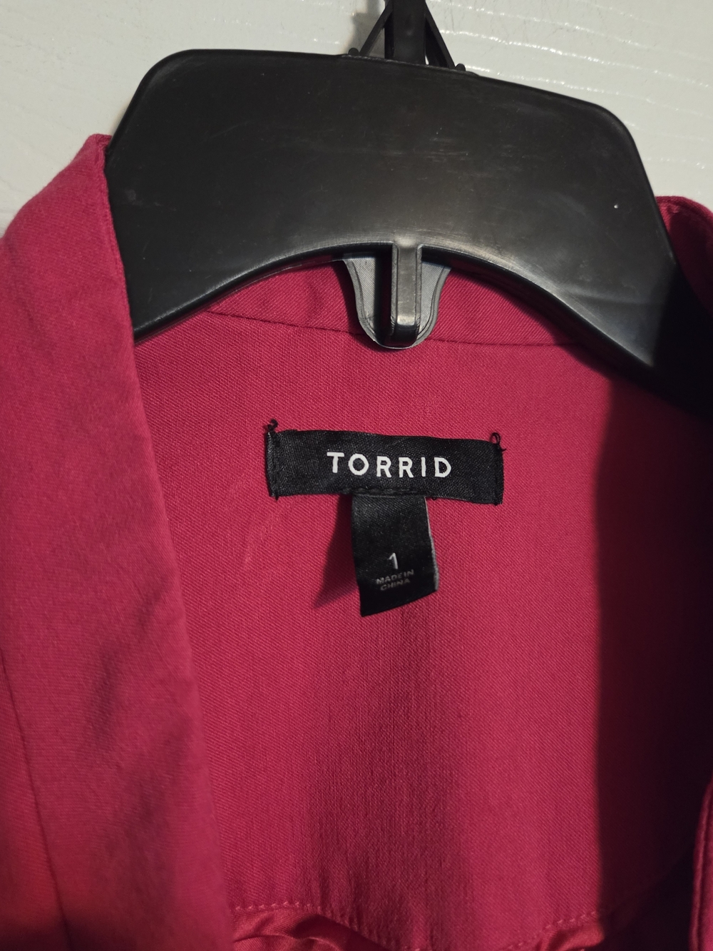 torrid Hot Pink Open-Front Blazer Jacket - Picture 2 of 3